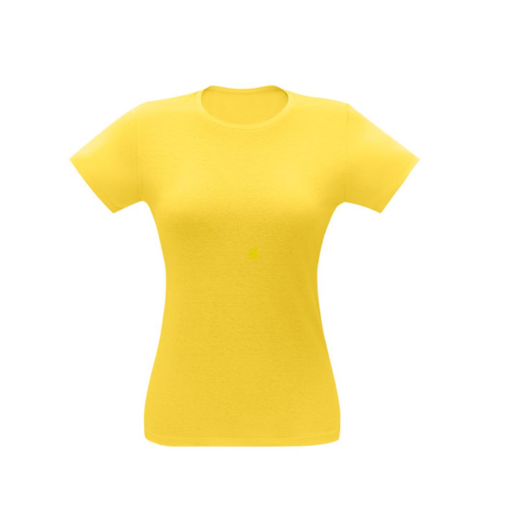 Camiseta Feminina Personalizada Amarela