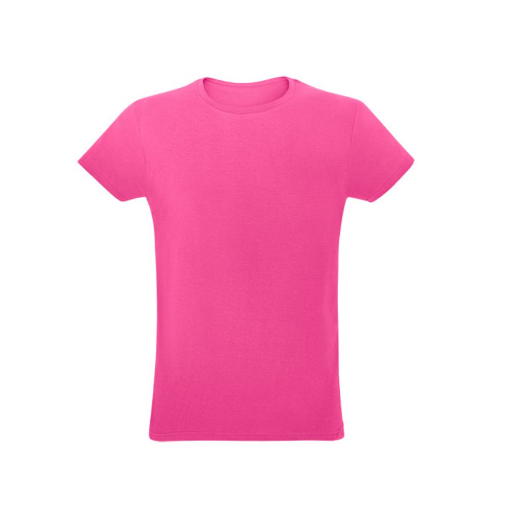 Camiseta Unissex de Corte Regular Rosa