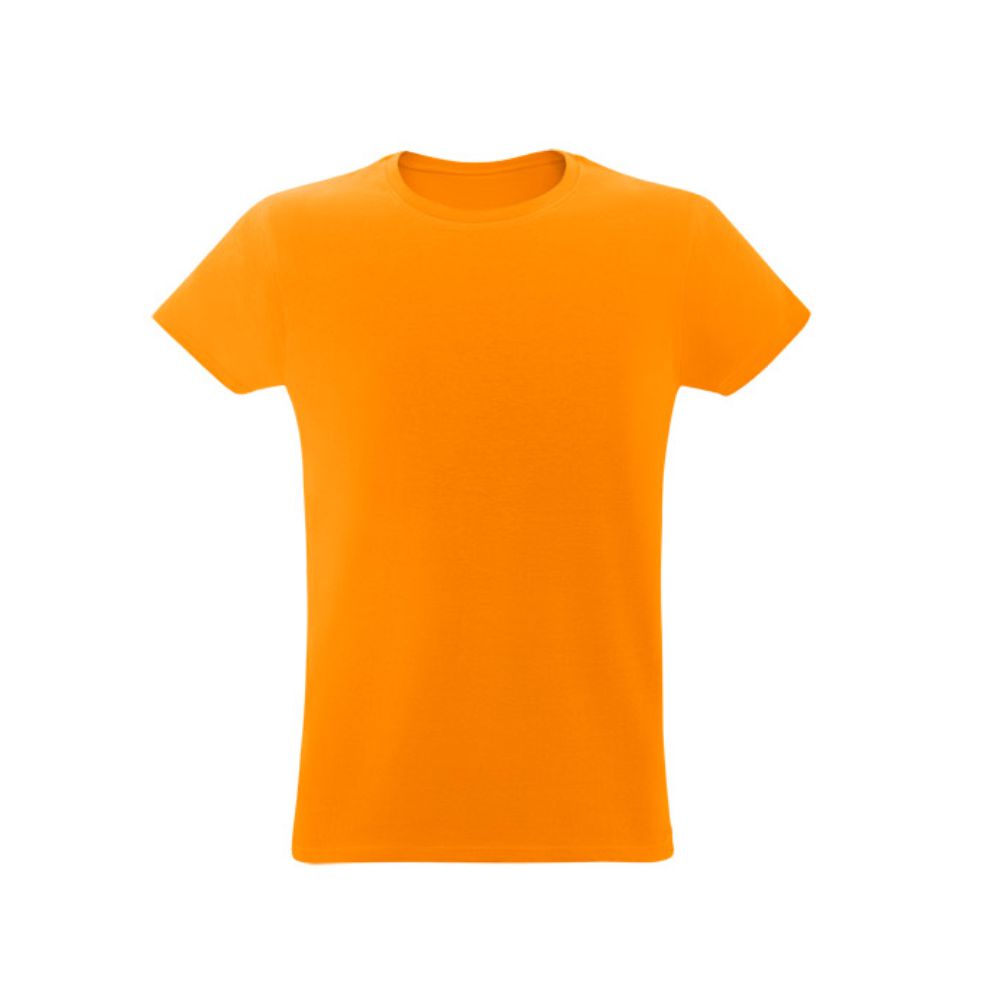 Camiseta Unissex de Corte Regular Laranja