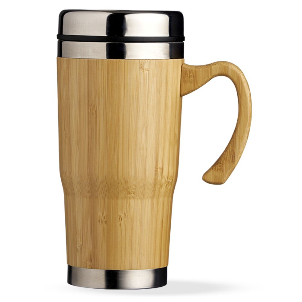 Caneca de Bambu 500ml Personalizada para Brindes