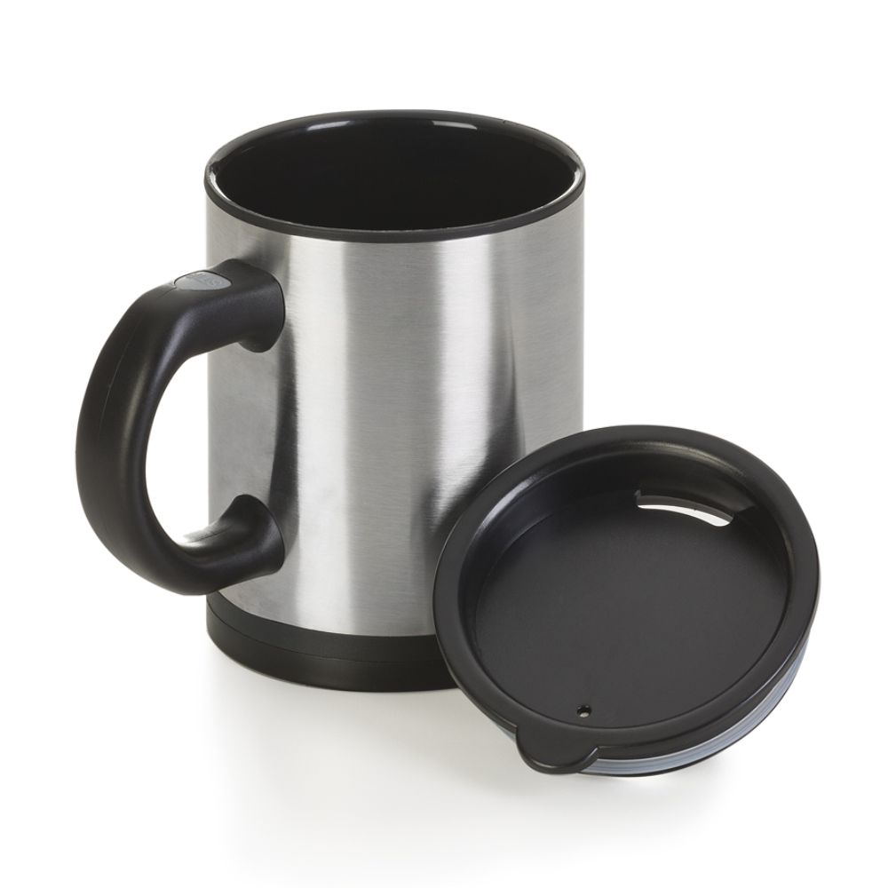 Caneca Mixer 400ml em Inox Personalizada para Brindes