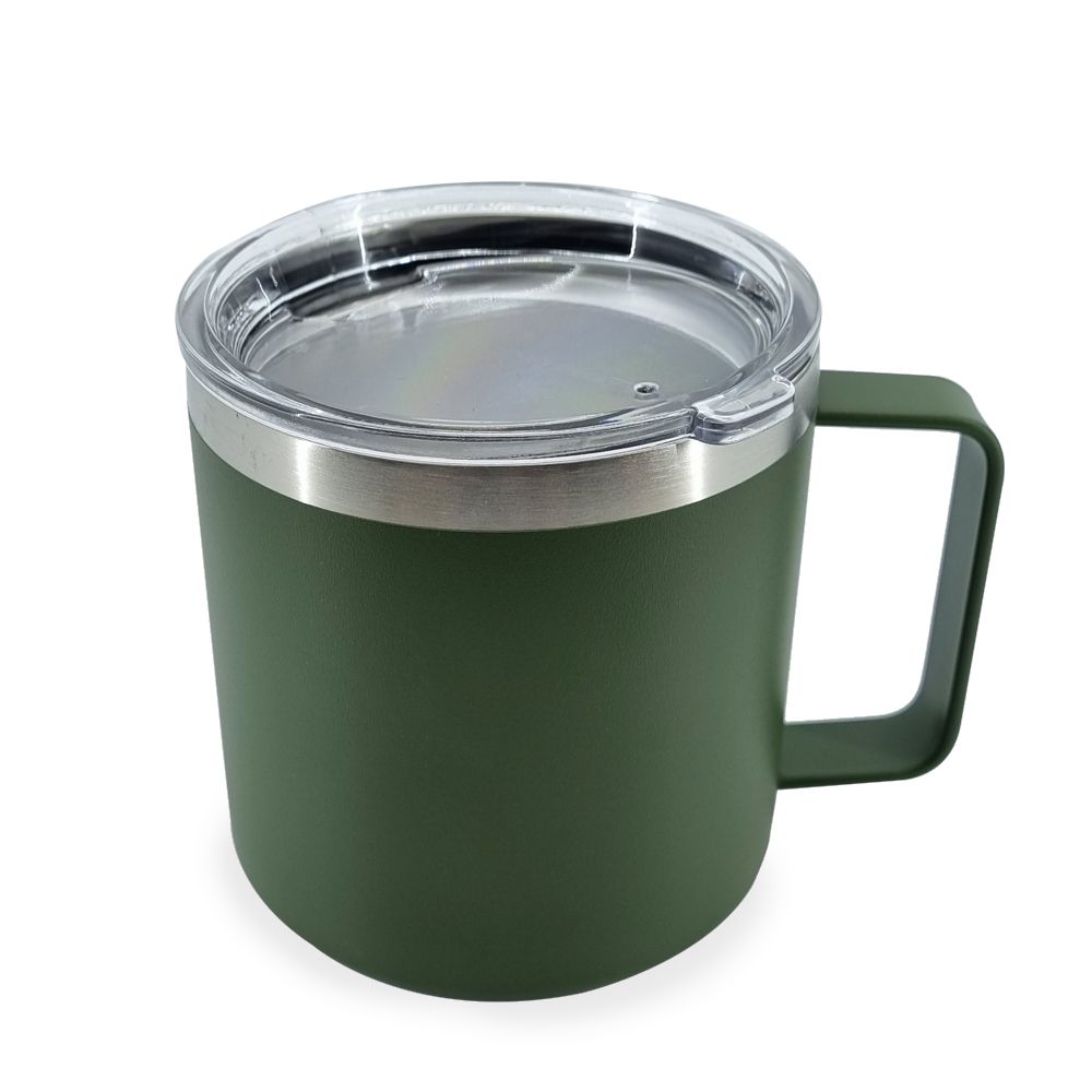 Caneca Térmica 450ml para Brindes Personalizados Verde