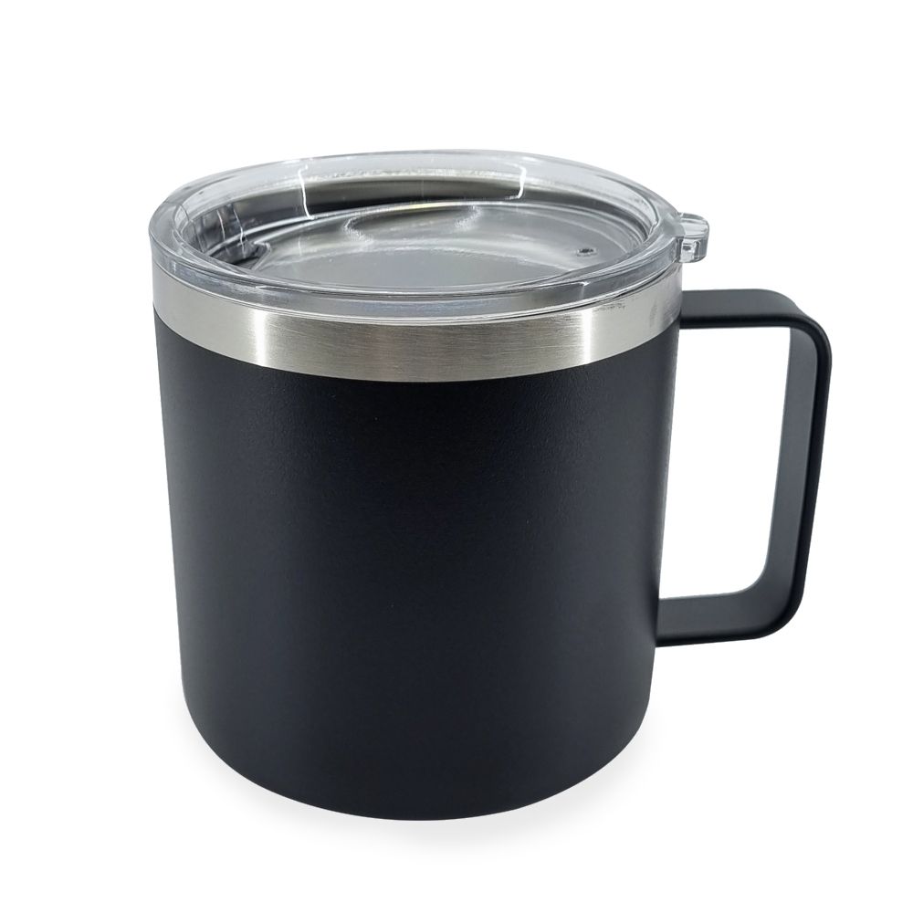 Caneca Térmica 450ml para Brindes Personalizados Preta