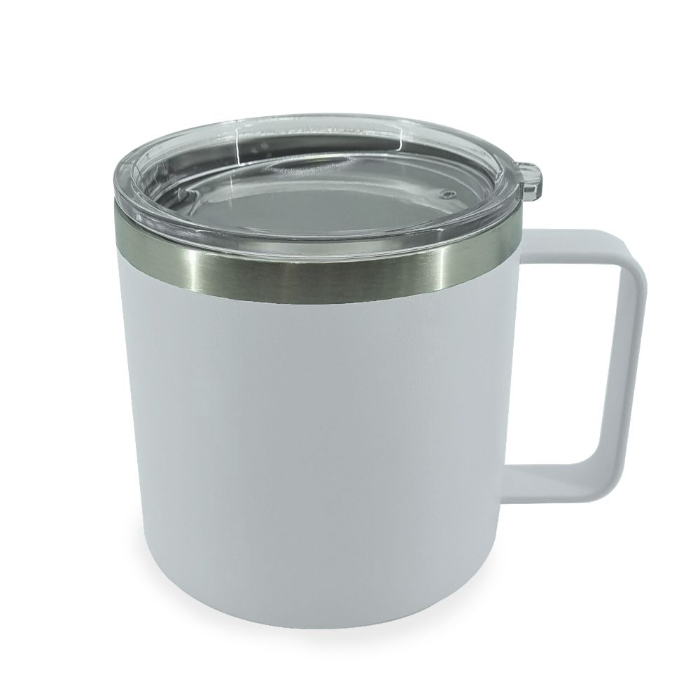 Caneca Térmica 450ml para Brindes Personalizados Branca