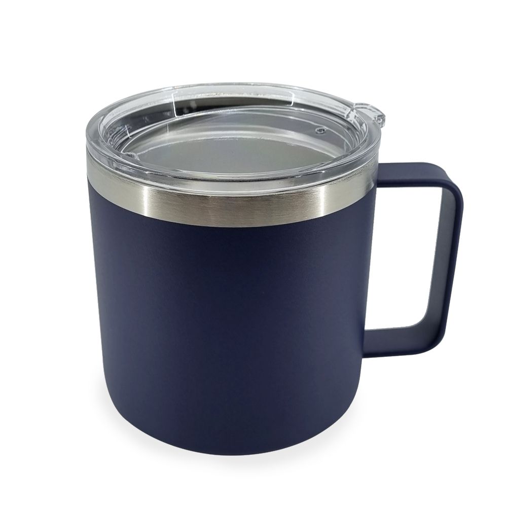 Caneca Térmica 450ml para Brindes Personalizados Azul