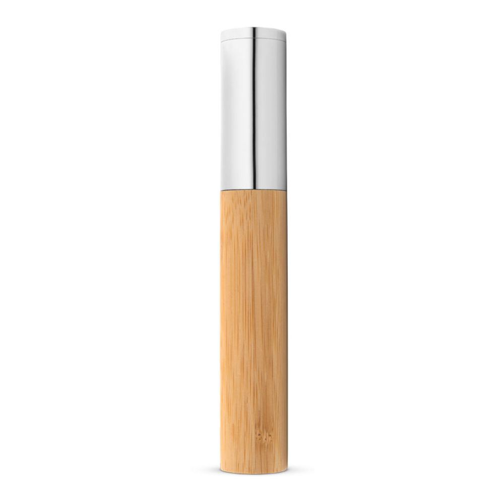 Caneta Ecológica de Bambu e Metal Personalizada para Brindes Promocionais