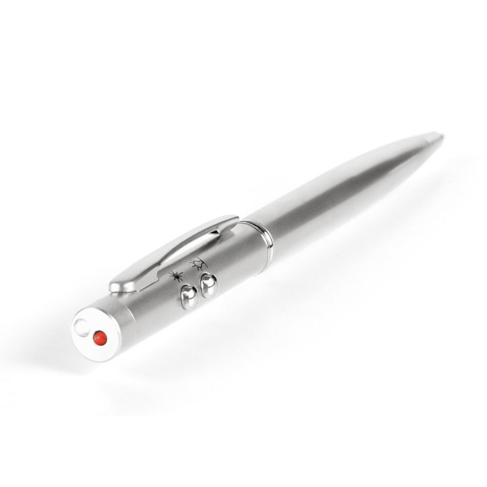 Caneta com Laser Point e Led em Metal para Brindes Personalizados
