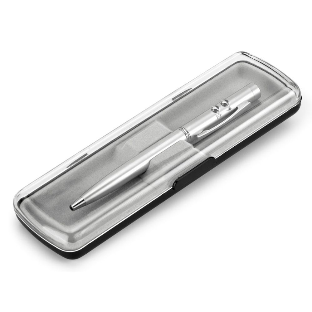 Caneta com Laser Point e Led em Metal para Brindes Personalizados