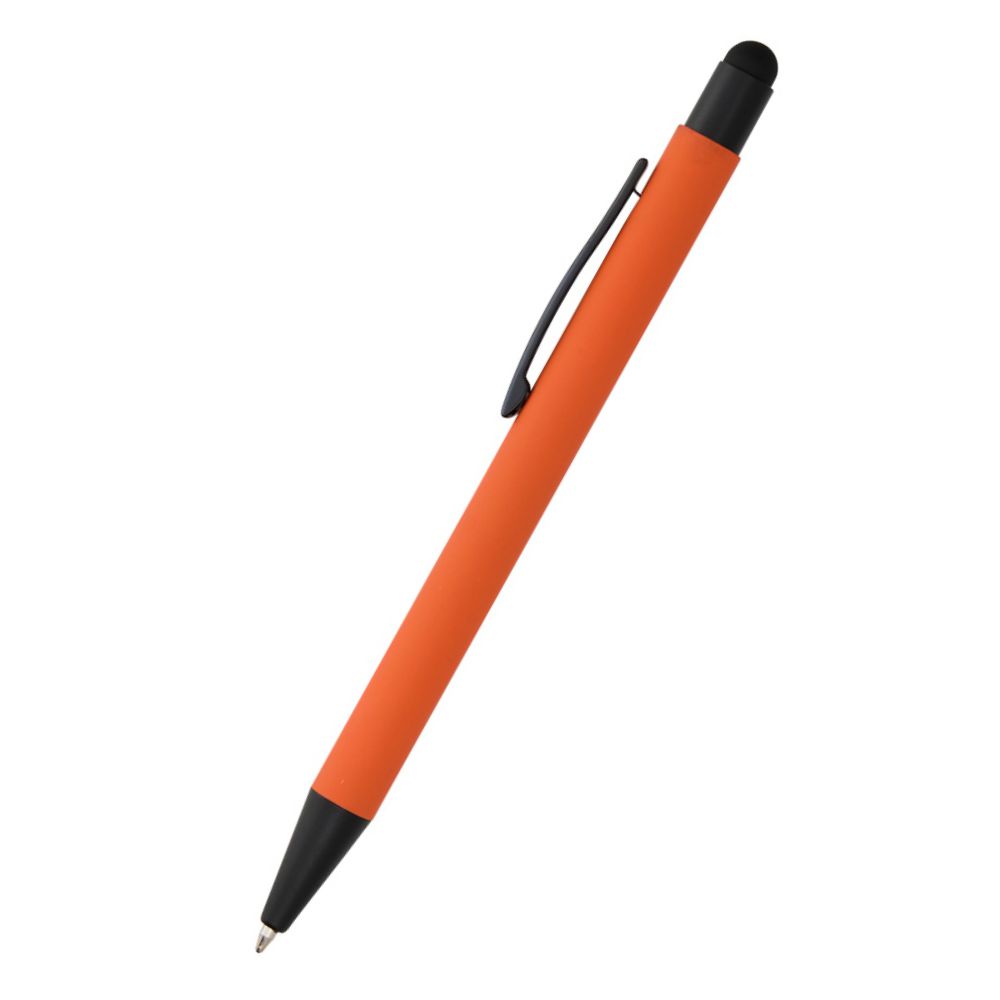 Caneta de metal com ponteira touch personalizada para brindes promocionais