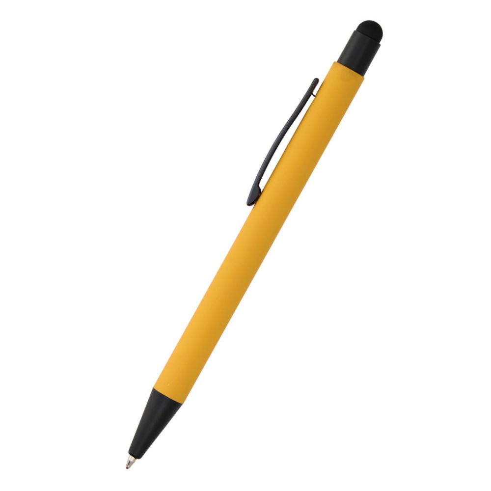 Caneta de metal com ponteira touch personalizada para brindes promocionais