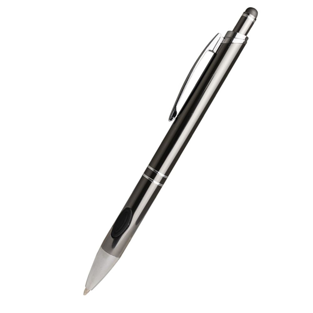 Caneta de metal com ponteira touch personalizada para brindes promocionais