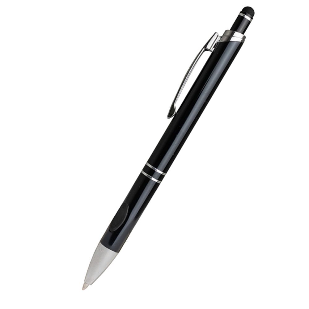 Caneta de metal com ponteira touch personalizada para brindes promocionais