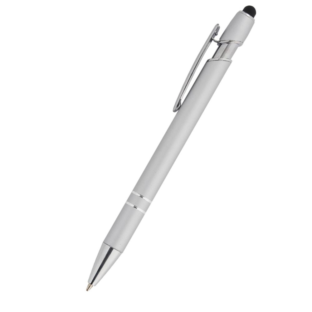 Caneta de metal com ponteira touch personalizada para brindes promocionais