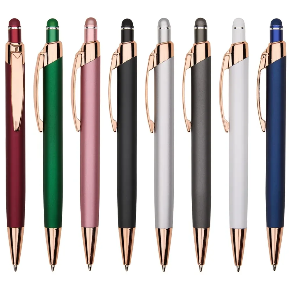 Caneta metálica personalizada para brindes corporativos