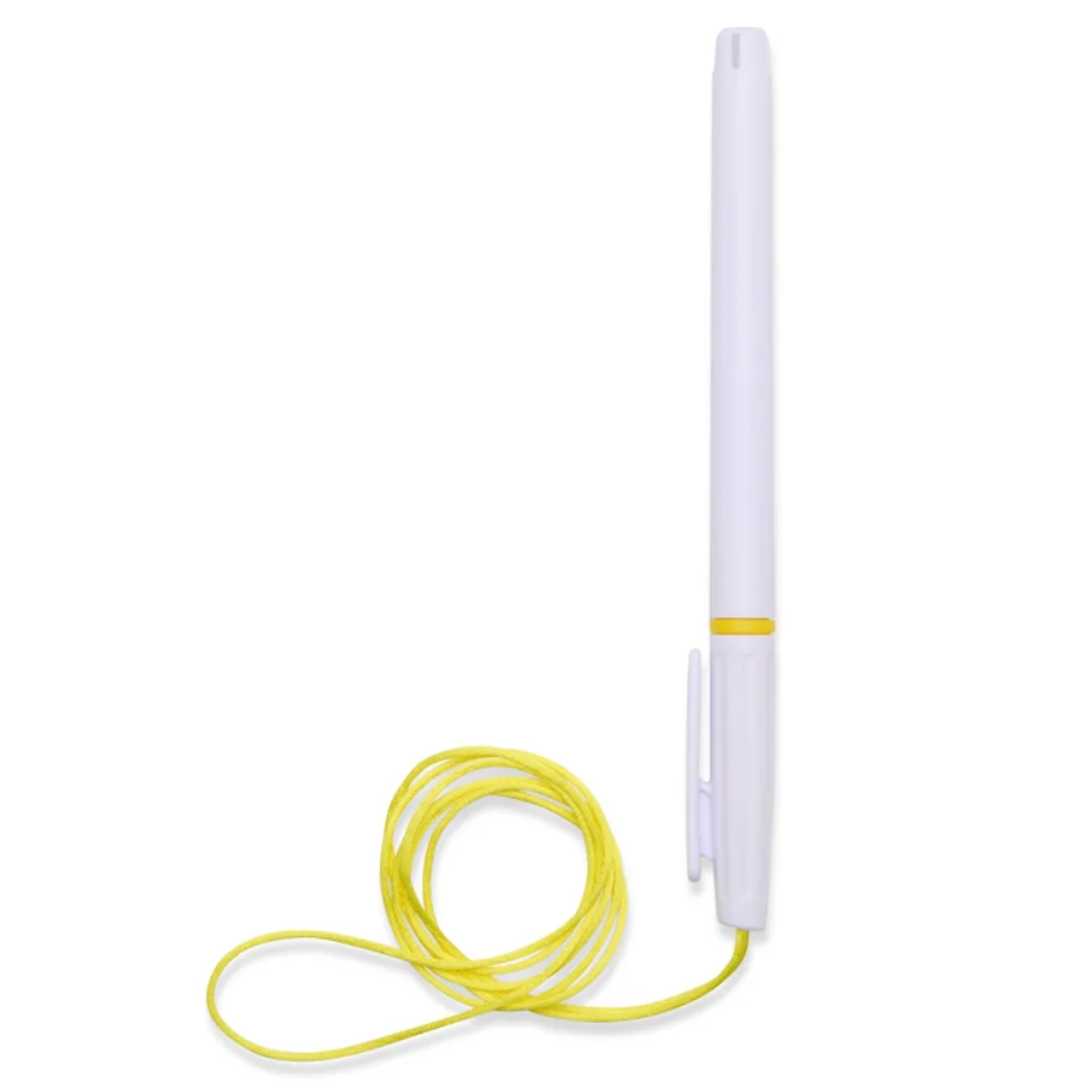 Caneta Plástica Com Cordão Personalizada para Brindes