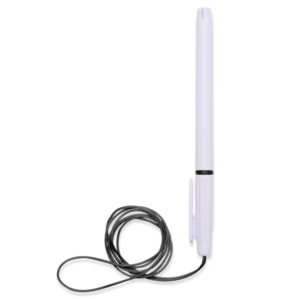 Caneta Plástica Com Cordão Personalizada para Brindes