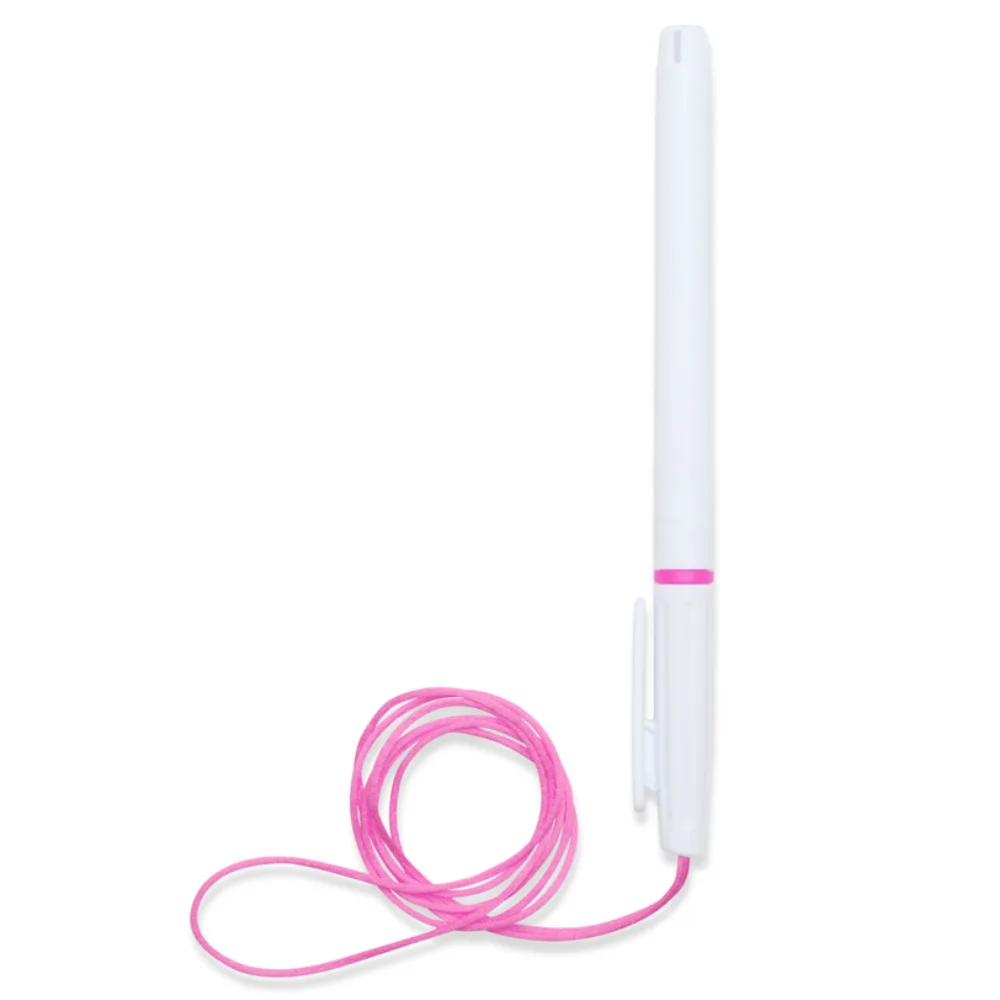 Caneta Plástica Com Cordão Personalizada para Brindes