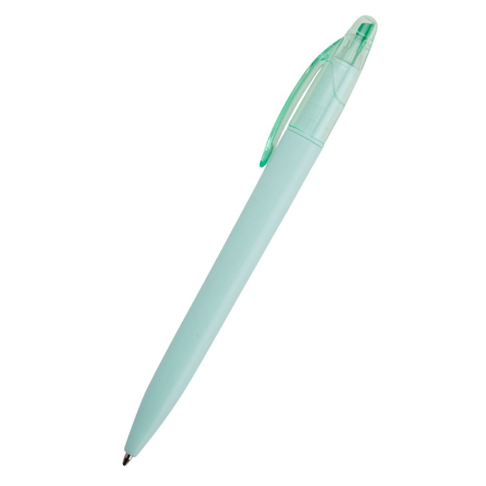 Caneta plástica com marca texto personalizada para brindes promocionais