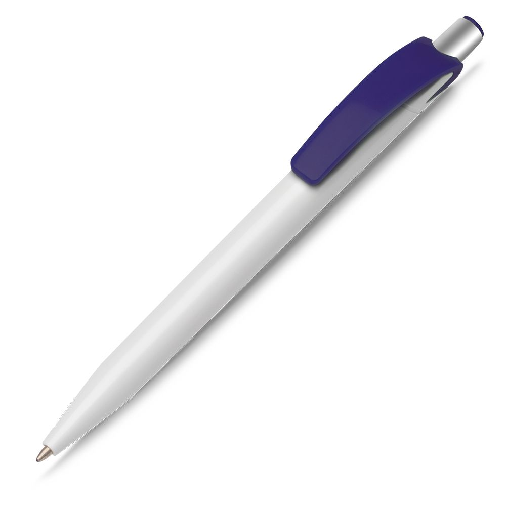 Caneta Plástica Roxo Promocional para Brindes