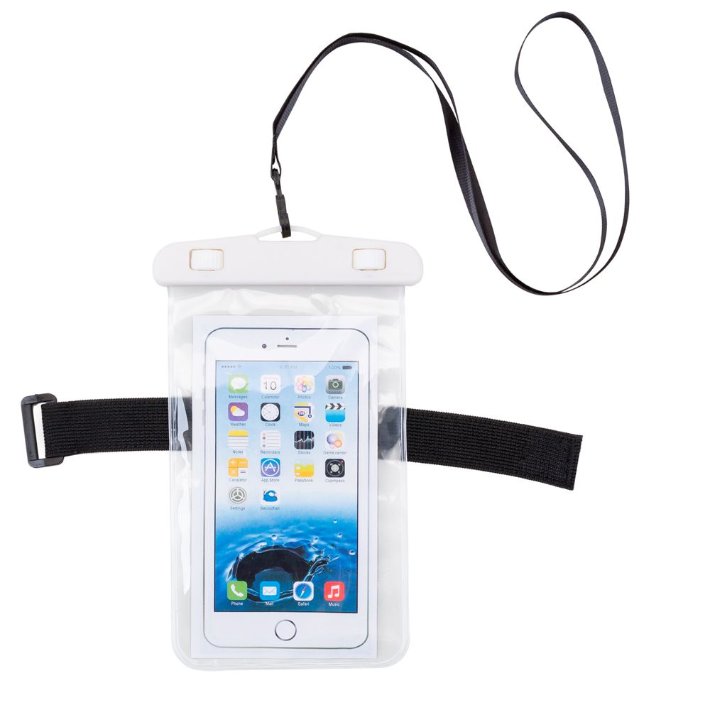 Capa Prova Dagua Universal Personalizada para Brindes Branco