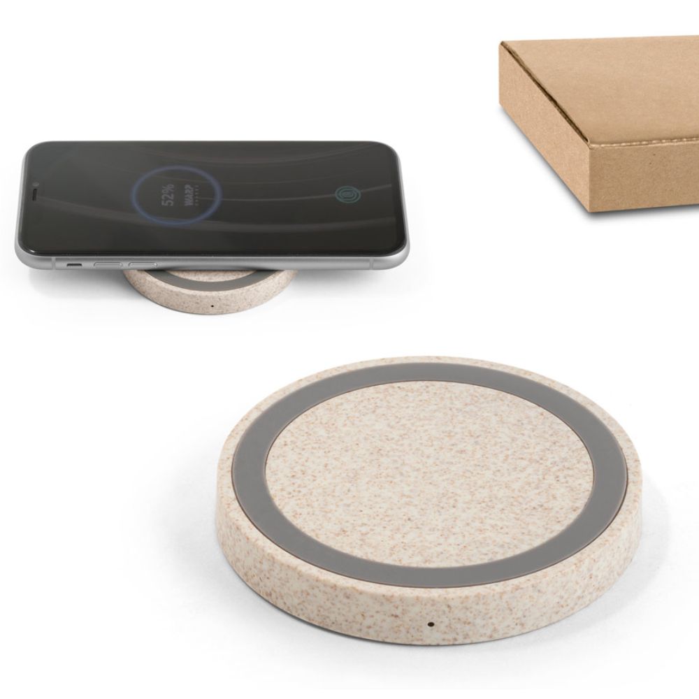Carregador por indução wireless personalizado para brindes corporativos