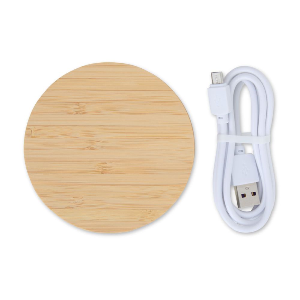 Carregador por indução personalizado para brindes corporativos