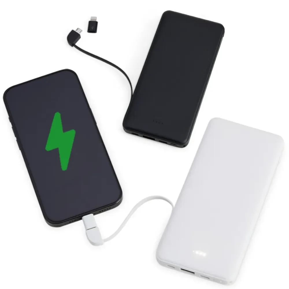 Carregador Power Bank 10.000mAh Personalizado para Brindes