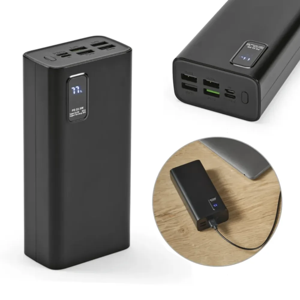 Carregador Power Bank personalizado para brindes corporativos