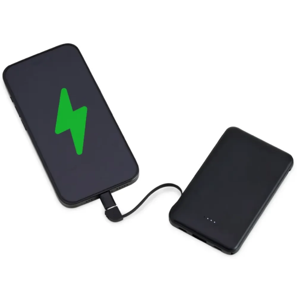 Carregador Power Bank 5.000mAh Personalizado para Brindes