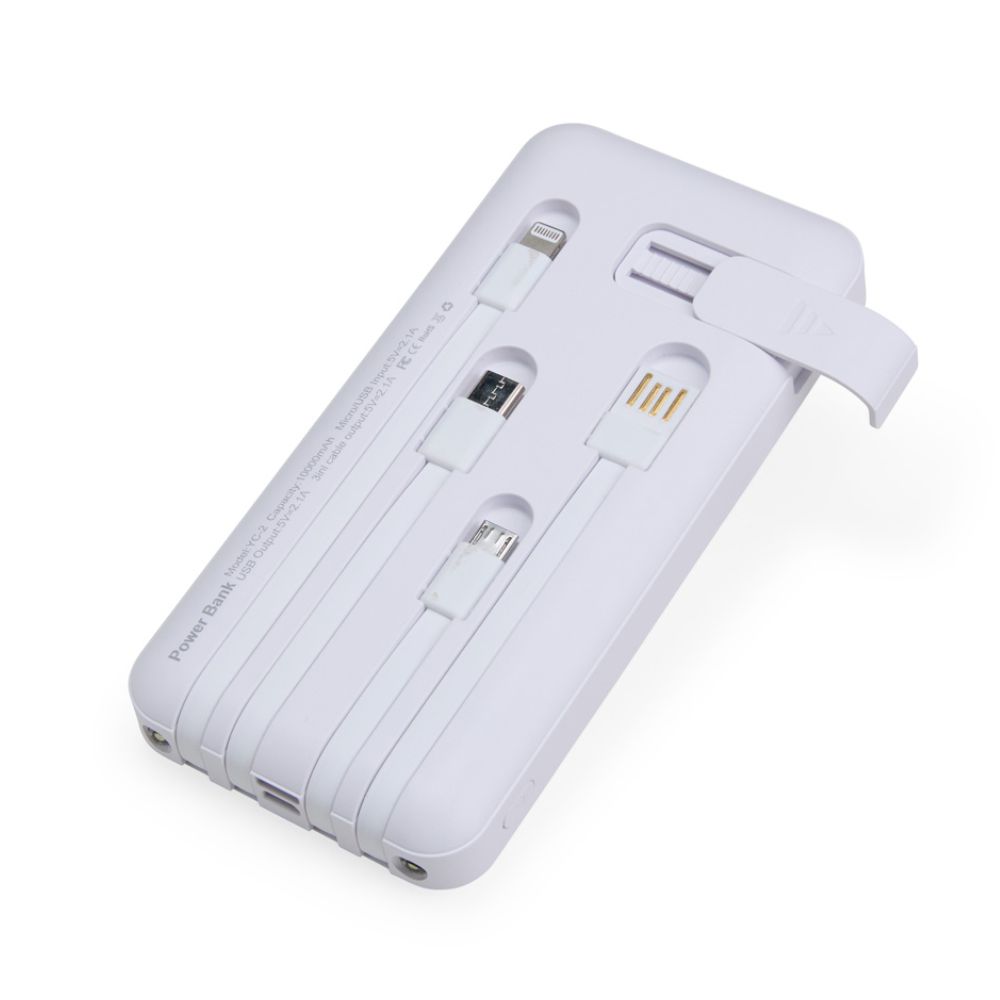Carregador Power Bank com Lanterna Personalizado