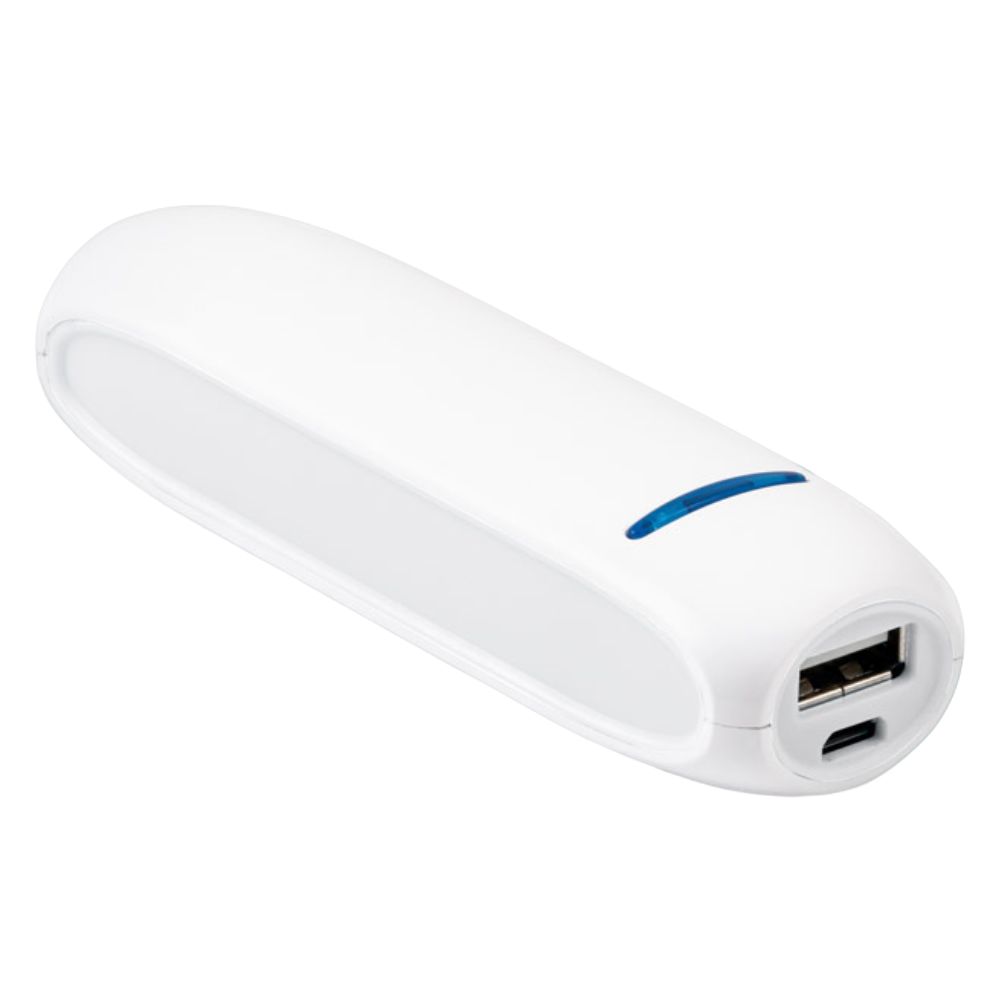 Carregador Power Bank Plástico 1.500 mAh para Brindes