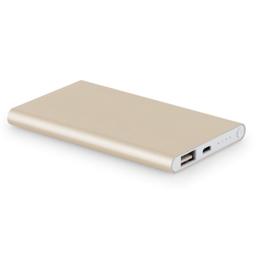 Carregador Power Bank Slim em Alumínio para Brindes