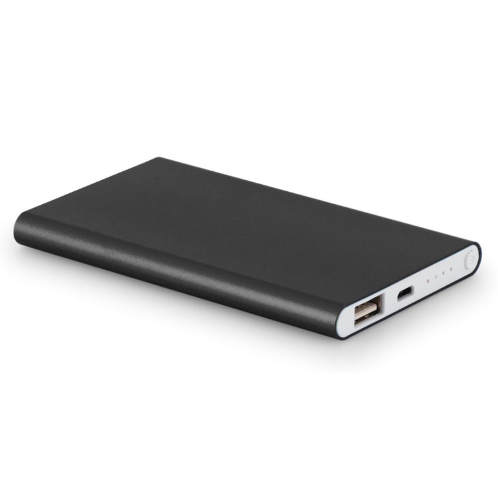 Carregador Power Bank Slim em Alumínio para Brindes