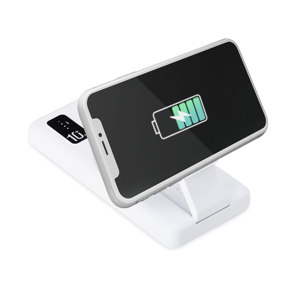 Carregador Wireless Power Bank Personalizado para brindes promocionais