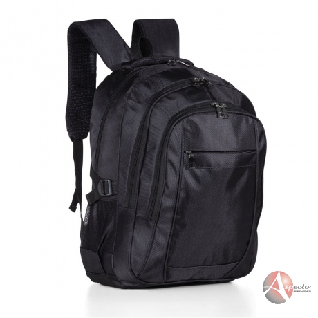 Mochila de Nylon para Notebook 15.6 para Brindes Preta