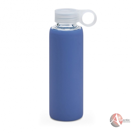 Garrafa de Vidro e Bolsa de Silicone de  380 ML