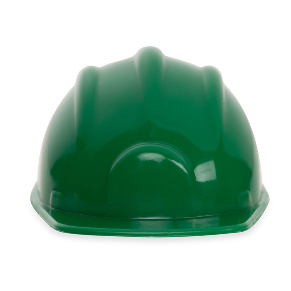 Chaveiro Capacete de Plástico Verde para Brindes Promocionais