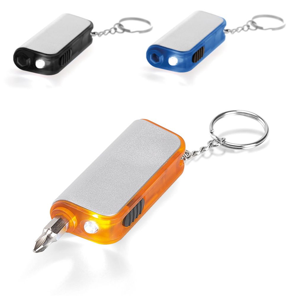 Chaveiro com LED e Ferramenta para Brindes Personalizados