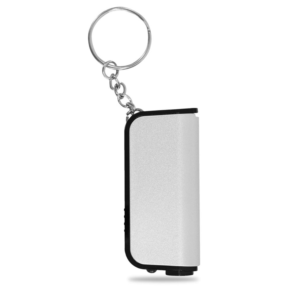 Chaveiro com LED e Ferramenta Preto para Brindes Personalizados