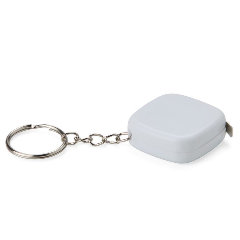 Chaveiro de plástico com trena personalizado para brindes promocionais