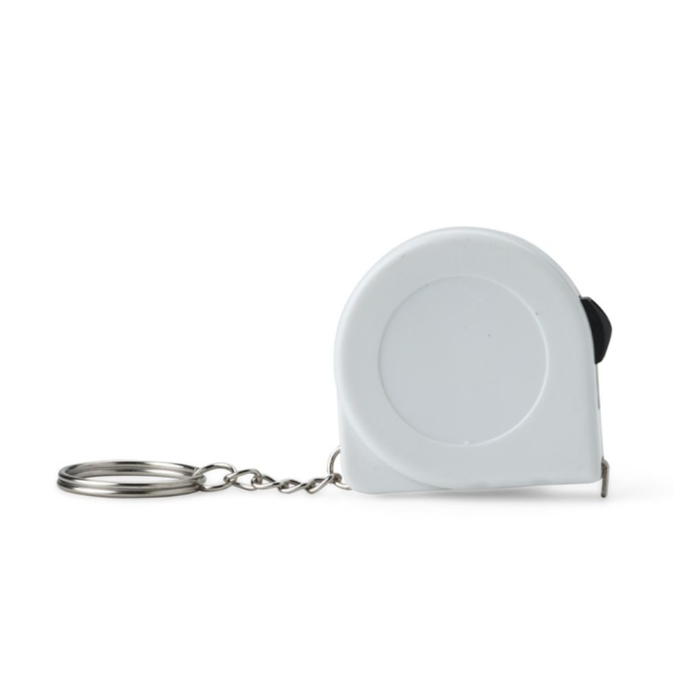 Chaveiro de plástico com trena personalizado para brindes promocionais