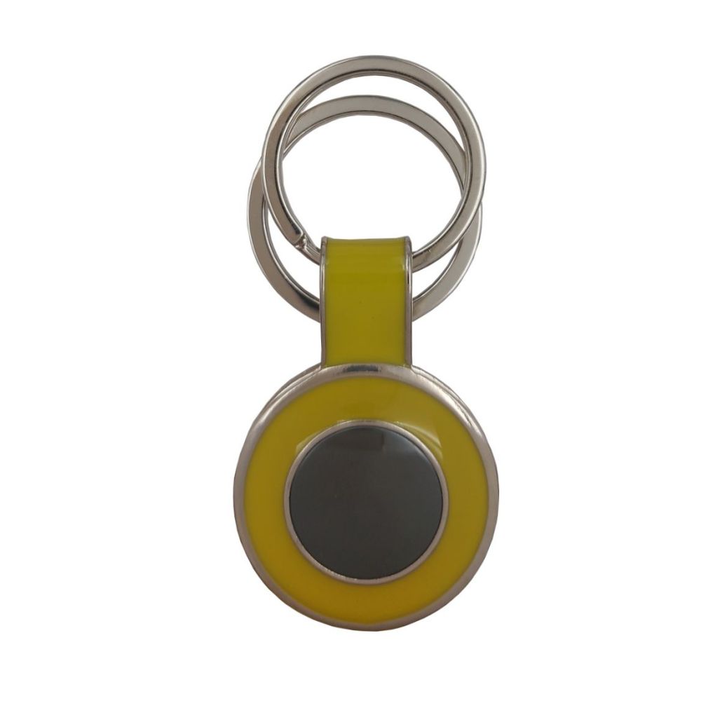 Chaveiro de metal em formato bola de futebol personalizado para brindes promocionais