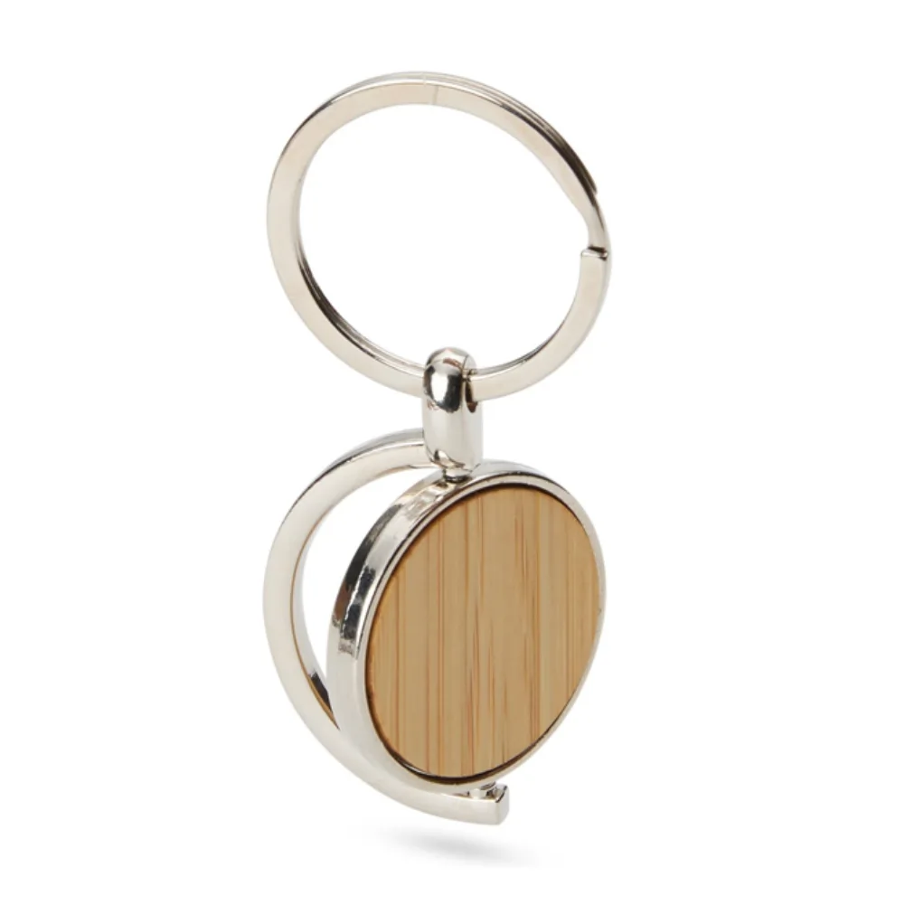 Chaveiro Metal Bambu Personalizado