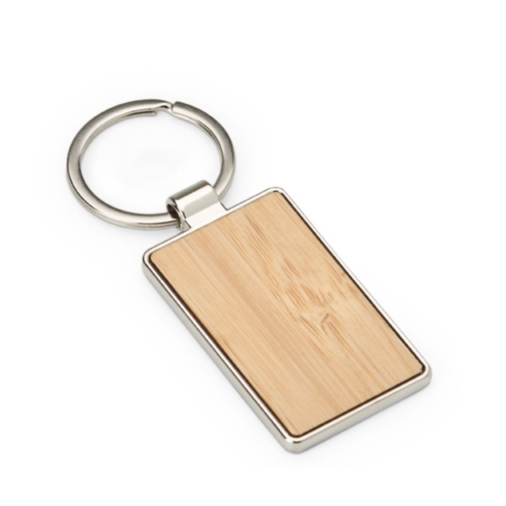 Chaveiro Metal Bambu Personalizado