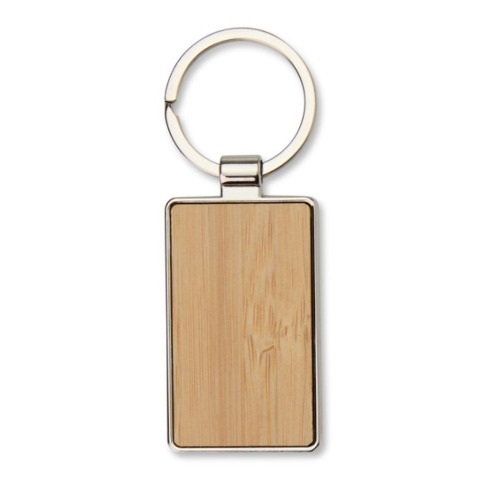Chaveiro Metal Bambu Personalizado