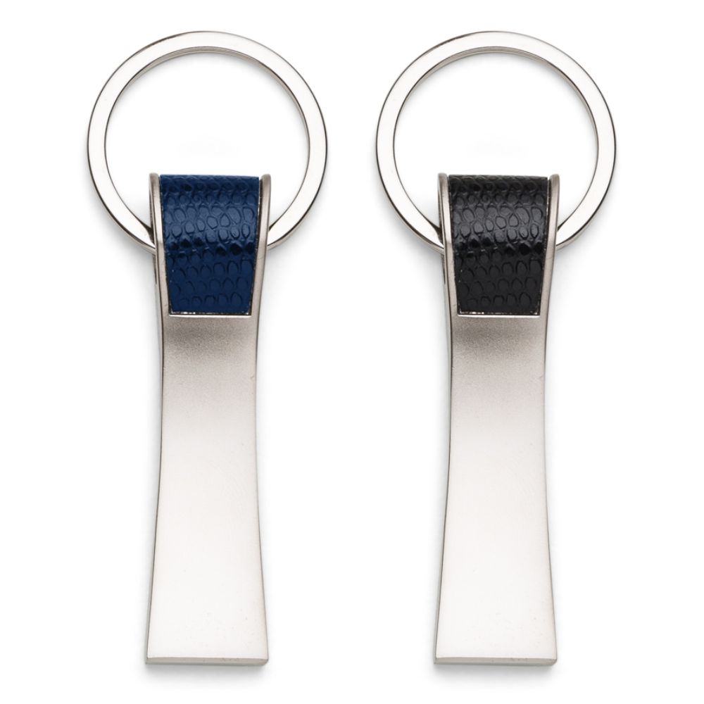 Chaveiro Metal com Couro para Brindes Personalizados