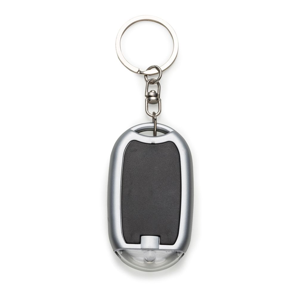 Chaveiro personalizado com luz Preto para Brindes