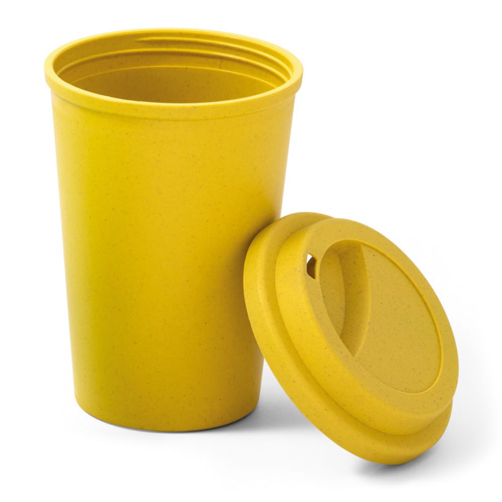 Copo 450 ml de Fibra de Bambu e Plástico para Brindes Personalizados