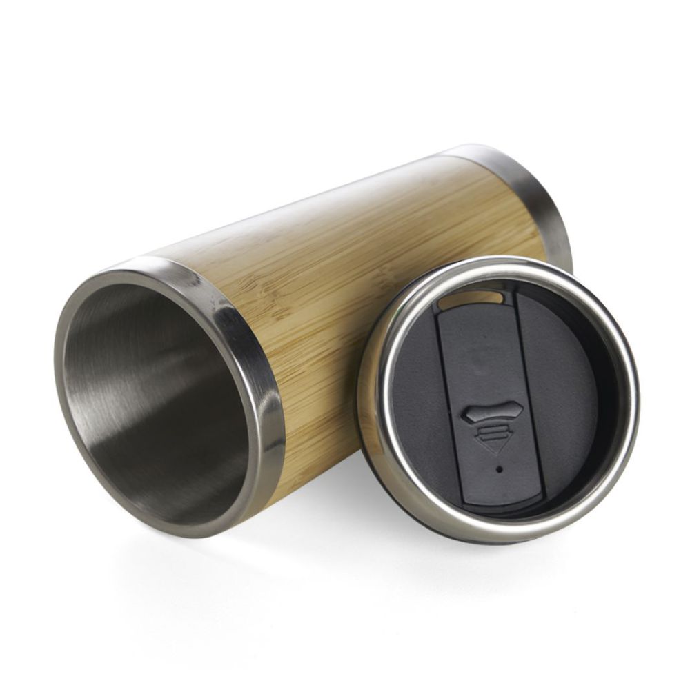 Copo de bambu personalizado para brindes promocionais