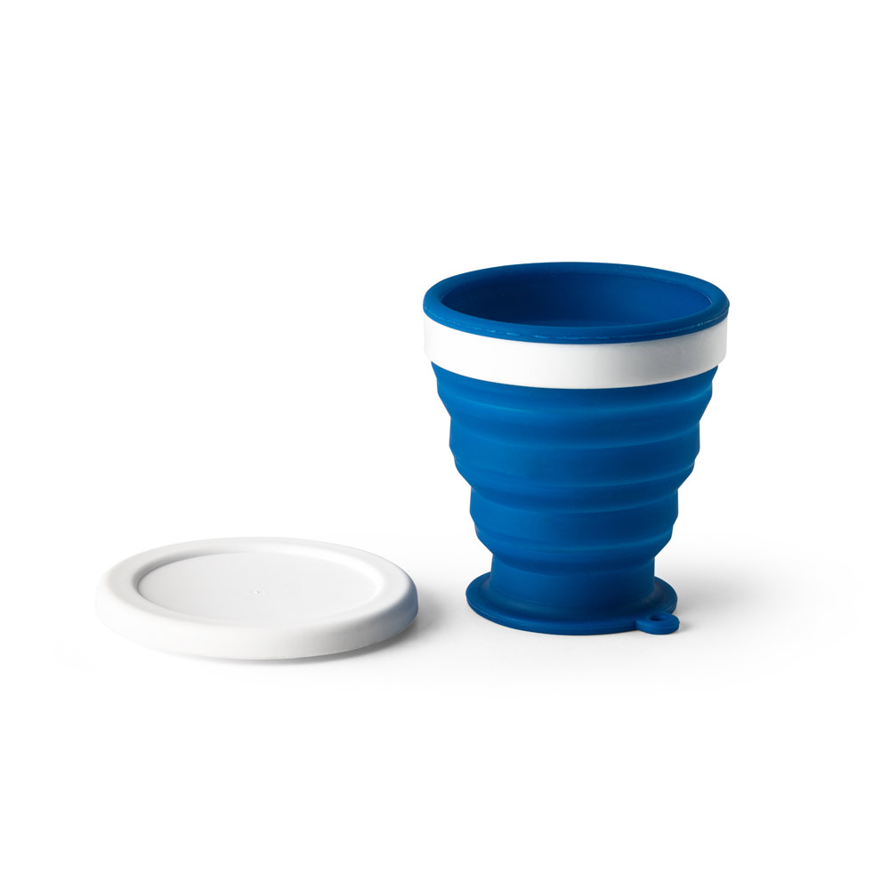 Copo Dobrável 240 ml de Silicone para Brindes